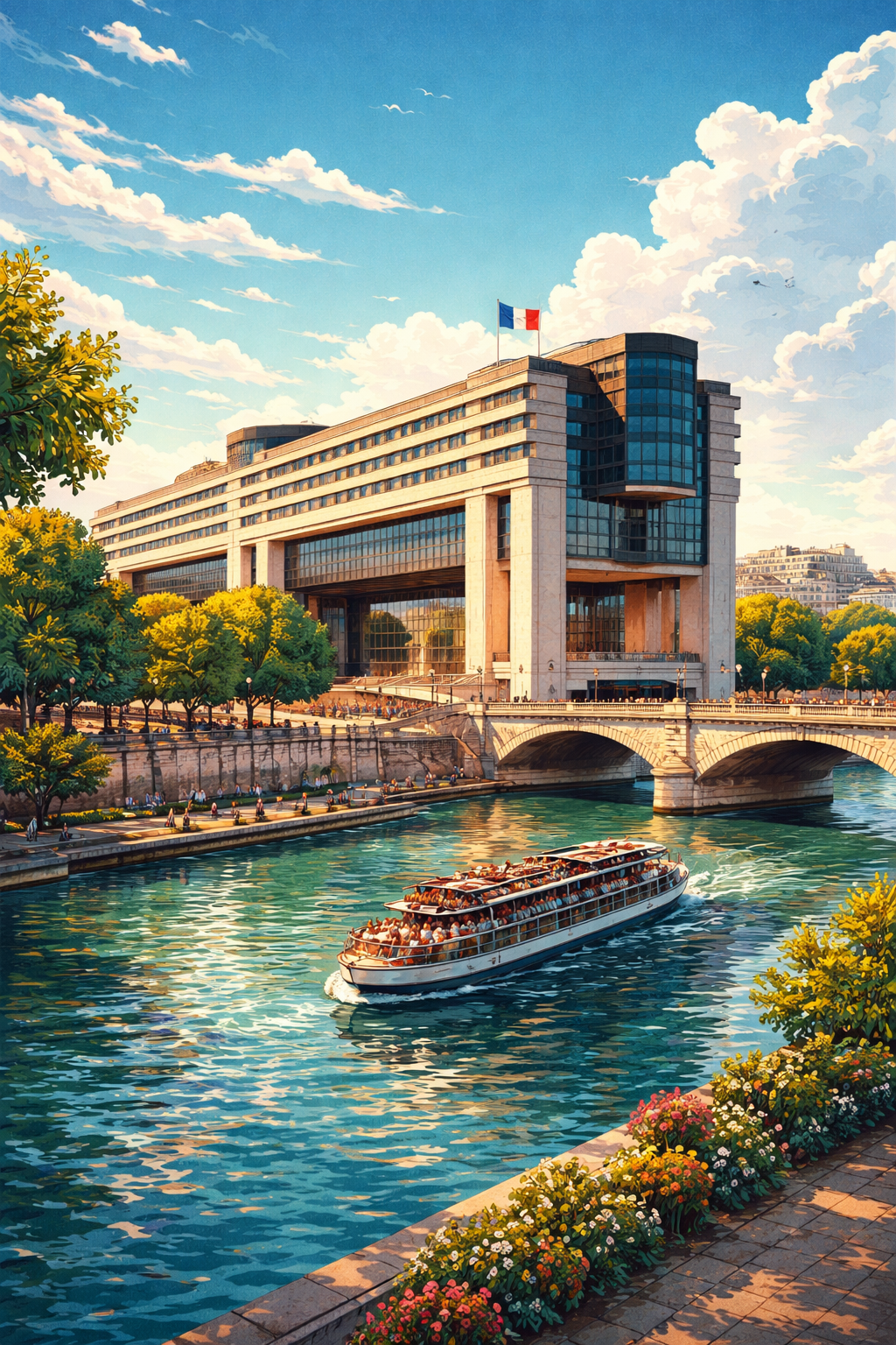 Ministère des Finances, Bercy.